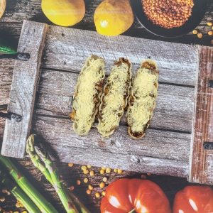 Bánh thuyền gạo lức chà bông Lidafa