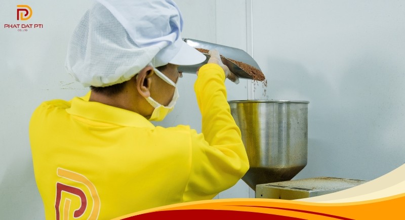 Quy trình gia công gạo lứt sấy khép kín