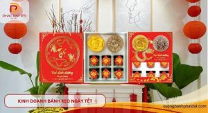 Kinh doanh bánh kẹo ngày Tết