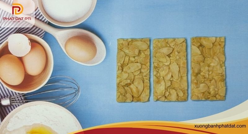 Hướng dẫn cách làm bánh ngói hạnh nhân với nồi chiên không dầu