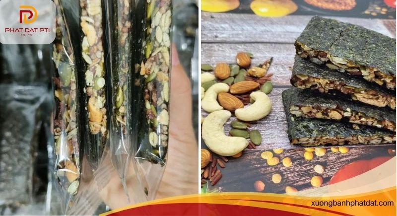 Snack rong biển kẹp hạt dinh dưỡng