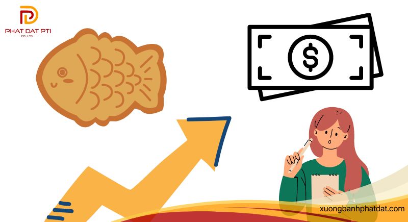 kinh doanh bánh cá taiyaki