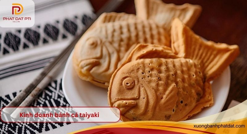 kinh doanh bánh cá taiyaki