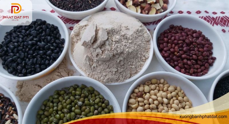 Cong thuc lam bot ngu coc dinh duong cho ba bau thom ngon