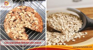 các loại bánh làm từ yến mạch