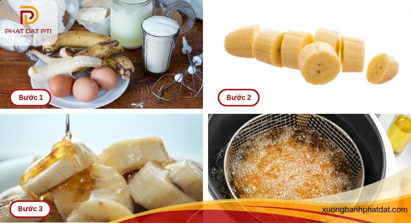 cach lam banh chuoi yen mach cho be