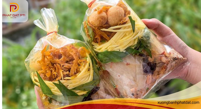 mô hình kinh doanh bánh tráng trộn