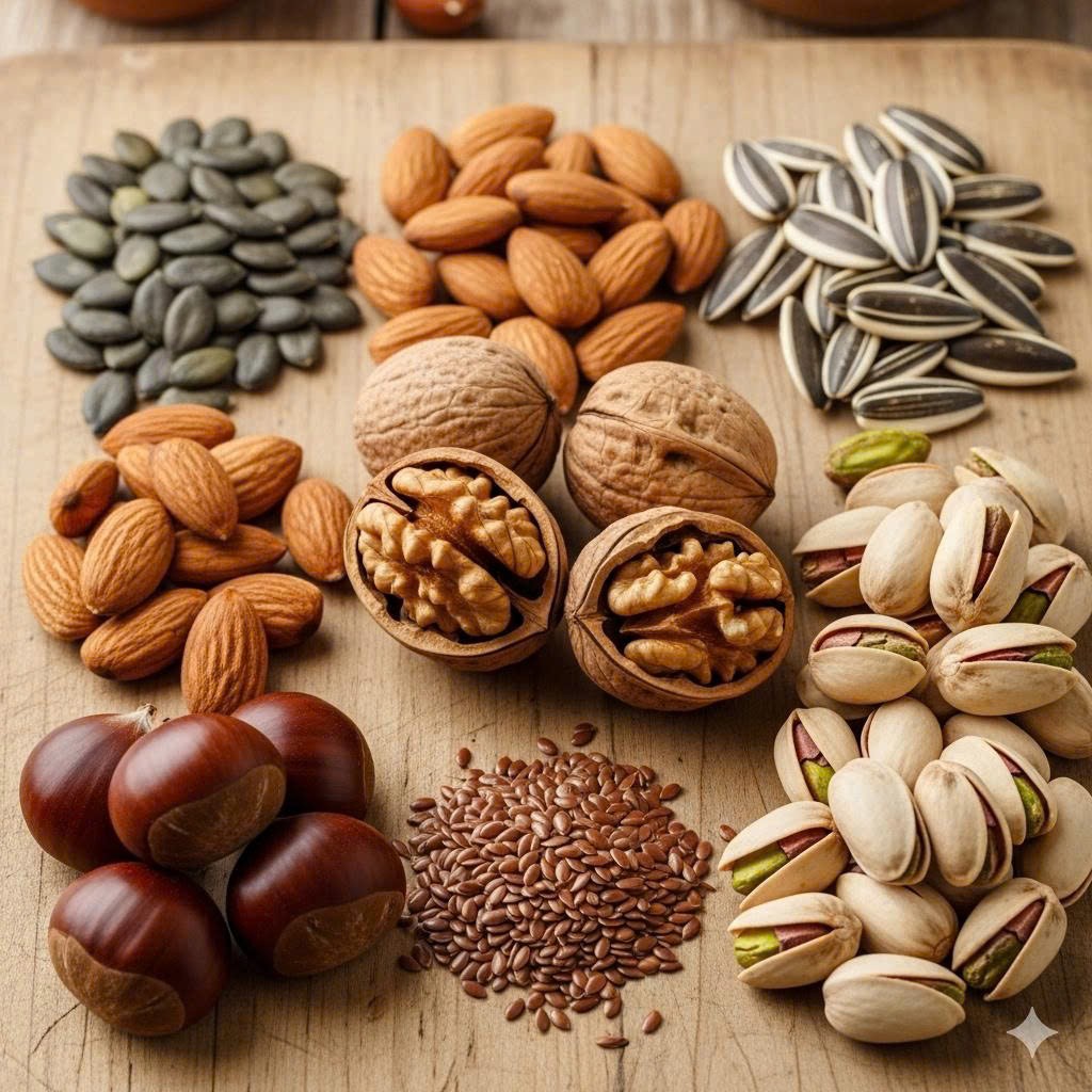 7 loại hạt tốt cho tim mạch