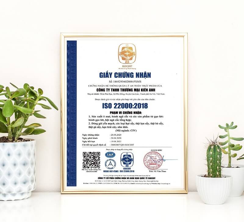 Giấy chứng nhận