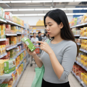 Thói quen đọc nhãn dinh dưỡng để chọn thực phẩm lành mạnh