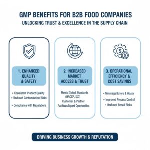 Lợi ích của GMP với doanh nghiệp F&B B2B