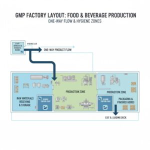 Các yếu tố tiêu chuẩn GMP trong nhà máy thực phẩm