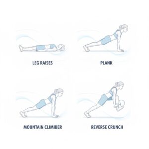 Các bài tập giúp giảm mỡ bụng dưới