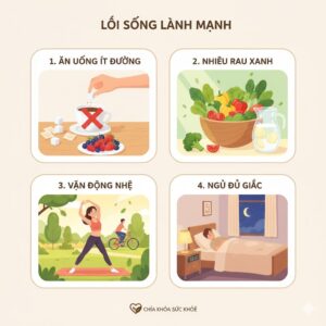 Cách giảm mỡ nội tạng an toàn bằng ăn uống và lối sống lành mạnh