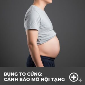 Dấu hiệu cơ thể tích tụ nhiều mỡ nội tạng nguy hiểm