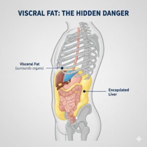 Mỡ nội tạng là gì và vì sao mỡ nội tạng nguy hiểm cho sức khỏe
