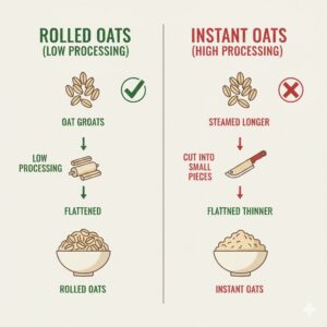 quy trình chế biến yến mạch cán dẹt và yến mạch ăn liền