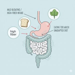 Bột nguyên cám gây đầy bụng khi ăn sai cách